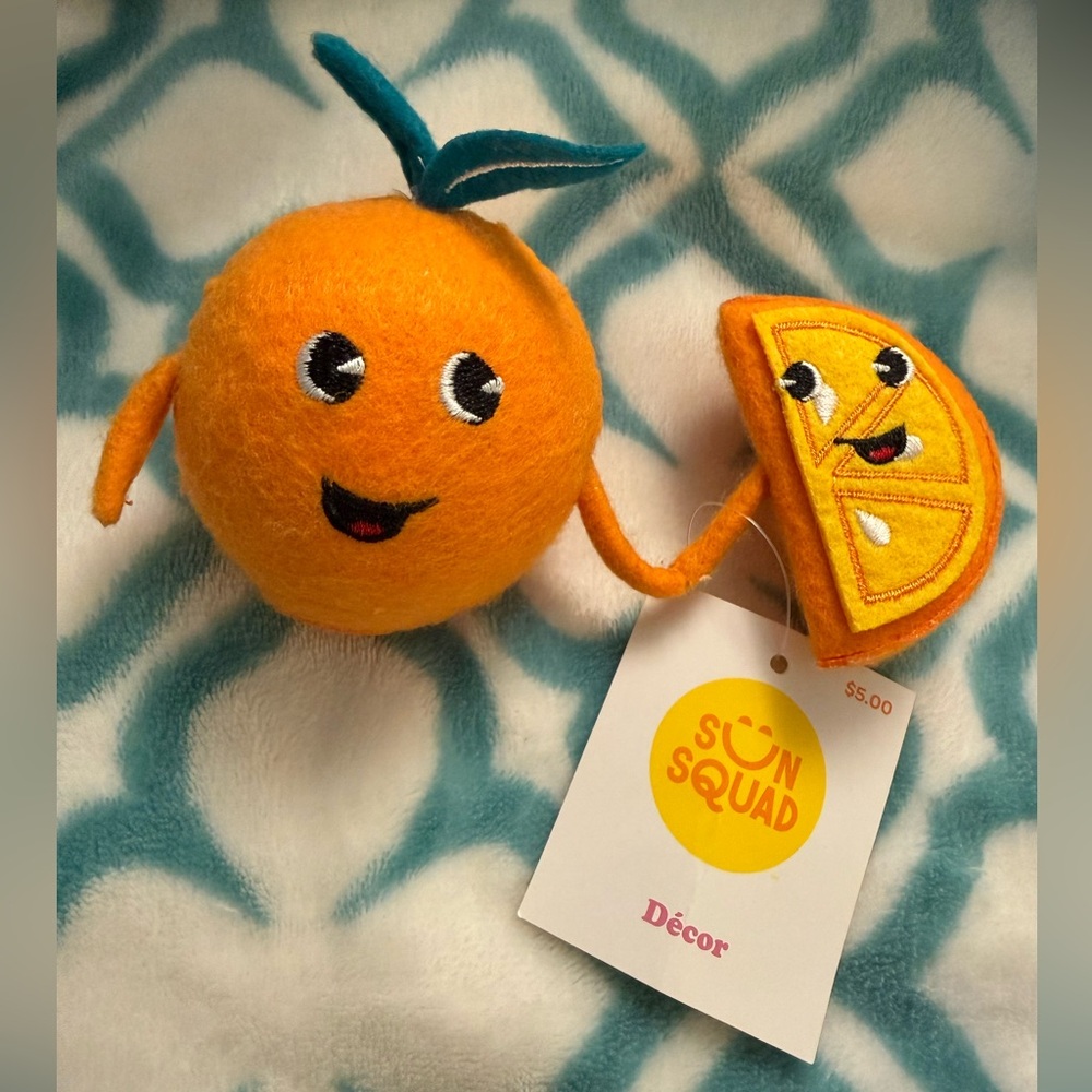 Sun Squad Orange Decor